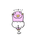 たれ耳のぶたさん（個別スタンプ：7）