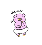たれ耳のぶたさん（個別スタンプ：25）