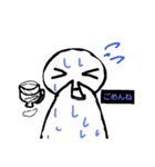 日常とっさの一言まるちろ（個別スタンプ：8）