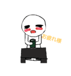 日常とっさの一言まるちろ（個別スタンプ：10）