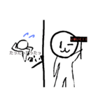 日常とっさの一言まるちろ（個別スタンプ：11）