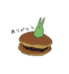 和菓子と動物（個別スタンプ：5）