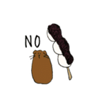 和菓子と動物（個別スタンプ：8）
