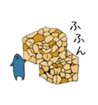 和菓子と動物（個別スタンプ：28）