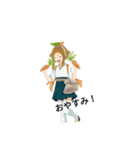 八百屋のにんじんスタンプ（個別スタンプ：2）
