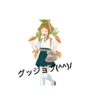 八百屋のにんじんスタンプ（個別スタンプ：7）