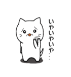 ピンポンにゃんこ（個別スタンプ：1）