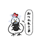 ニワトリ日記 1（個別スタンプ：8）