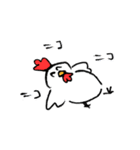ニワトリ日記 1（個別スタンプ：36）