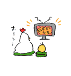 ニワトリ日記 1（個別スタンプ：40）