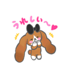 たれみみちゃん と アンゴラくん（個別スタンプ：21）
