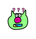 カラフルぶった（個別スタンプ：14）