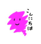 おばけのブルー君とピンクちゃん（個別スタンプ：2）