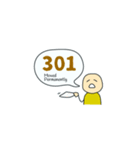 ゆるいHTTPステータスコードスタンプ（個別スタンプ：11）