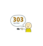 ゆるいHTTPステータスコードスタンプ（個別スタンプ：13）