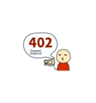 ゆるいHTTPステータスコードスタンプ（個別スタンプ：19）