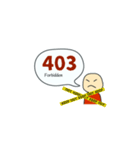 ゆるいHTTPステータスコードスタンプ（個別スタンプ：20）
