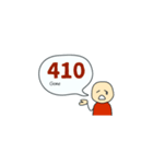 ゆるいHTTPステータスコードスタンプ（個別スタンプ：27）