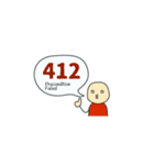 ゆるいHTTPステータスコードスタンプ（個別スタンプ：29）