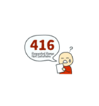 ゆるいHTTPステータスコードスタンプ（個別スタンプ：33）