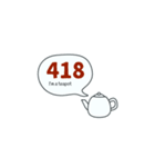 ゆるいHTTPステータスコードスタンプ（個別スタンプ：34）