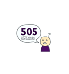 ゆるいHTTPステータスコードスタンプ（個別スタンプ：40）