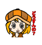 表情豊かでリアクション大きめの女の子3（個別スタンプ：11）