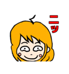 表情豊かでリアクション大きめの女の子3（個別スタンプ：28）