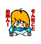 表情豊かでリアクション大きめの女の子3（個別スタンプ：31）