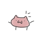 ぬりかべ猫さん（個別スタンプ：7）
