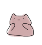 ぬりかべ猫さん（個別スタンプ：15）
