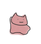 ぬりかべ猫さん（個別スタンプ：16）