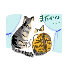 大吉とさくら仲悪そうで仲いいね（個別スタンプ：4）
