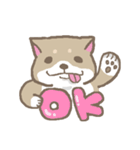 表情豊かな柴犬（個別スタンプ：2）