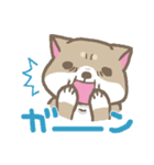 表情豊かな柴犬（個別スタンプ：27）