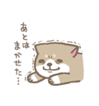 表情豊かな柴犬（個別スタンプ：35）