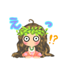 愛されフラガール☆マノアちゃん！basic（個別スタンプ：7）
