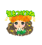 愛されフラガール☆マノアちゃん！basic（個別スタンプ：10）