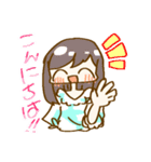 がーるずスタンプ、（個別スタンプ：3）