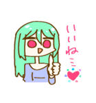 がーるずスタンプ、（個別スタンプ：10）