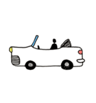 ゆる〜いくるま（個別スタンプ：3）