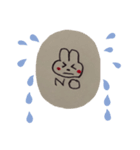うさうさミニスタンプ（個別スタンプ：3）