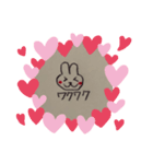 うさうさミニスタンプ（個別スタンプ：5）
