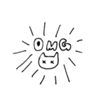 ねことライオン（個別スタンプ：3）