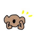 コアラみたいなハニワみたいなスタンプ（個別スタンプ：11）