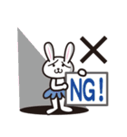 うさこのお話スタンプ（個別スタンプ：10）
