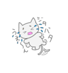 白い可愛い猫だよ（個別スタンプ：15）