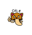 キノコ猫2525（個別スタンプ：1）