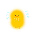 ふわふわひよこちゃん（個別スタンプ：3）