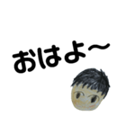 シンプル 001（個別スタンプ：3）
